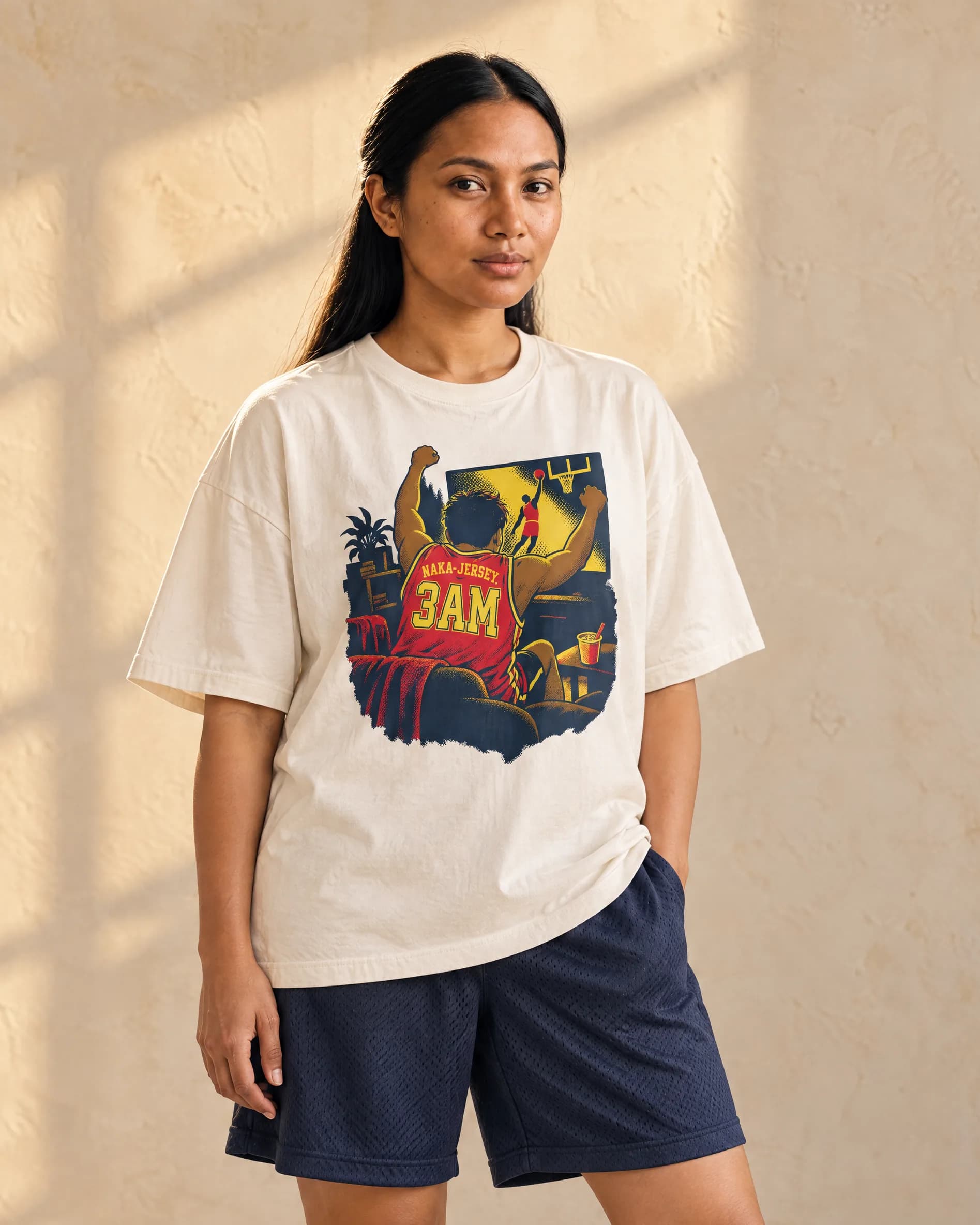 3am. Naka-jersey (Faded Oversized), Kapwa