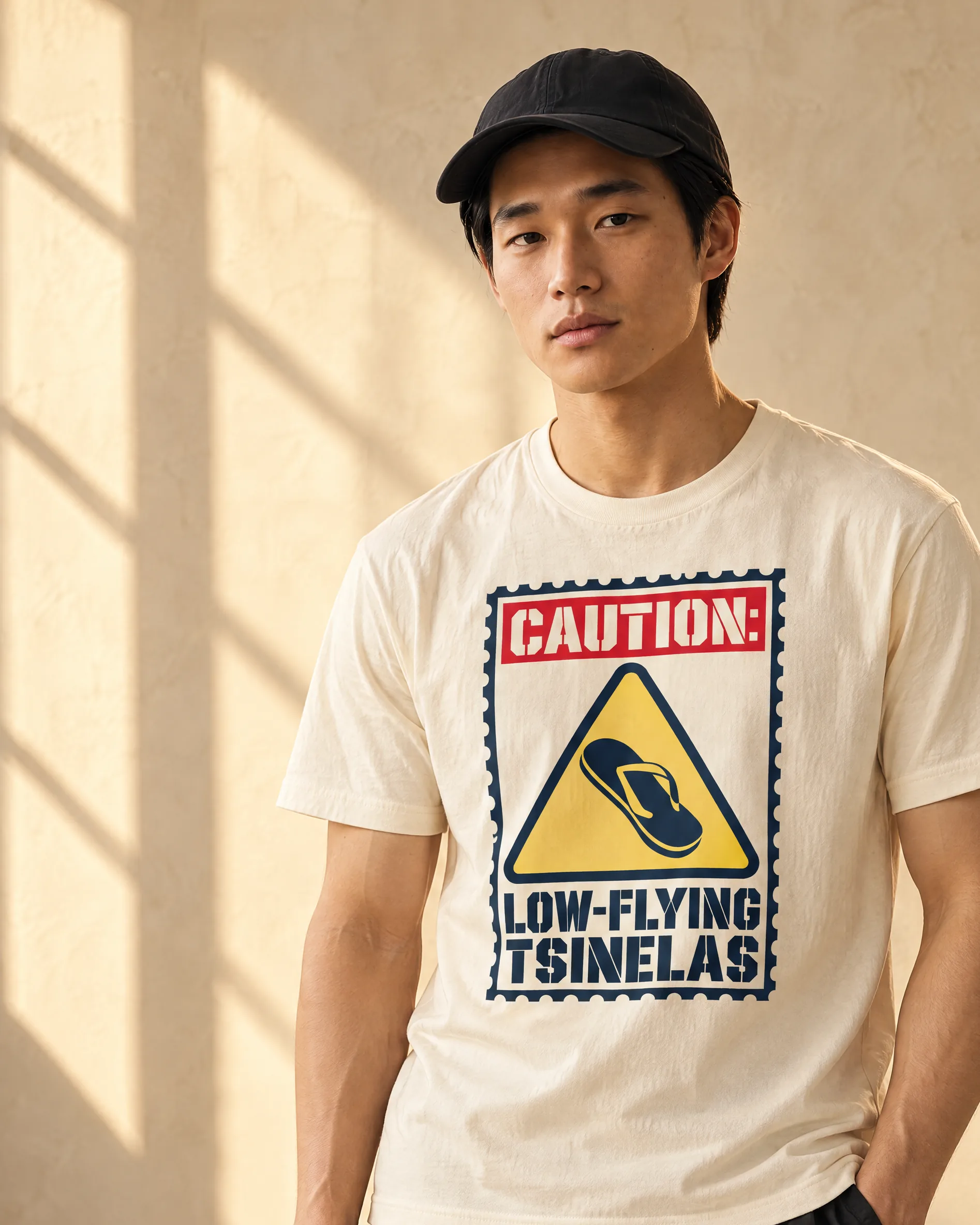 Caution: Low-flying Tsinelas (Tee), Kapwa