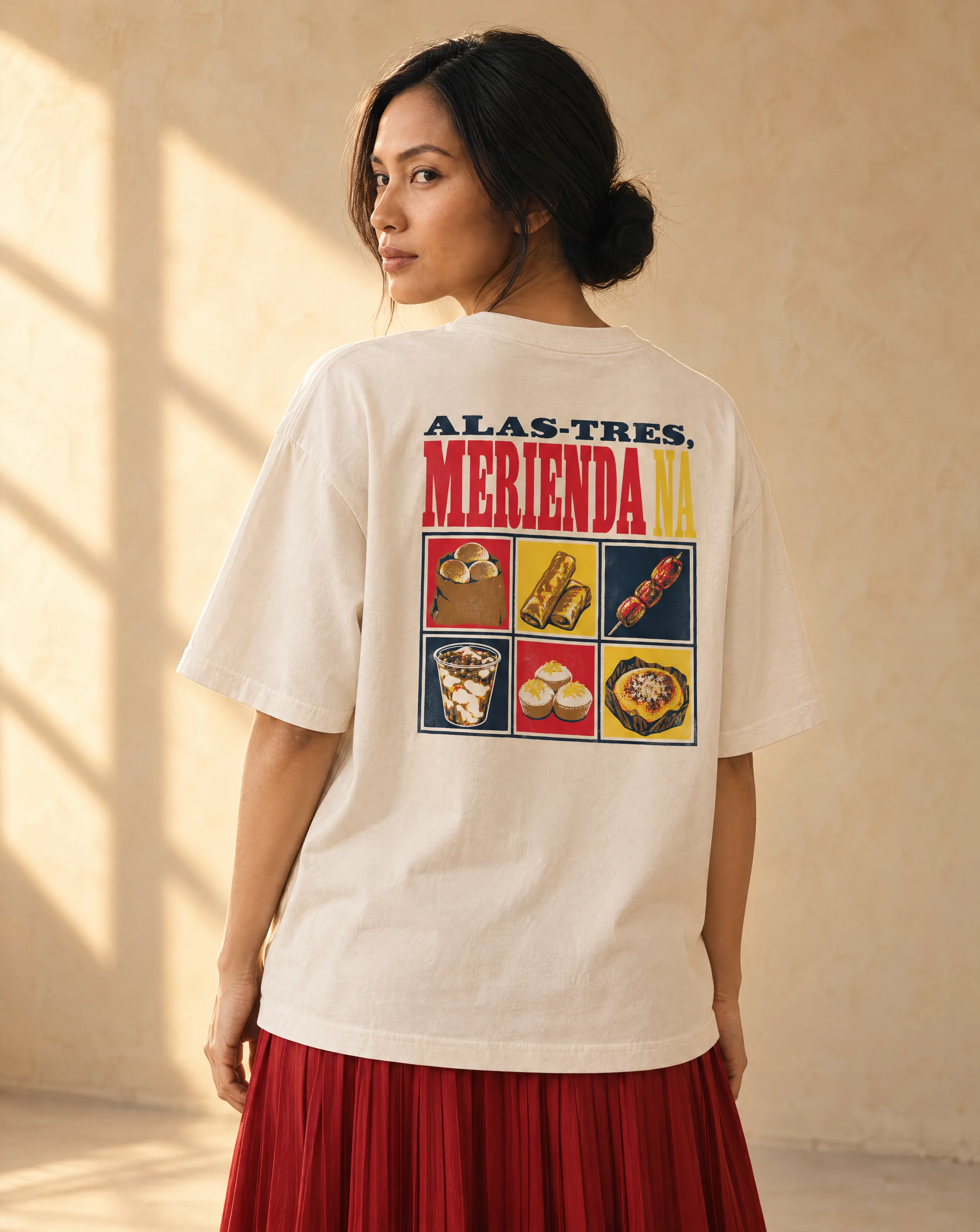 Alas-tres, Merienda Na (Faded Oversized), Kapwa, view 3