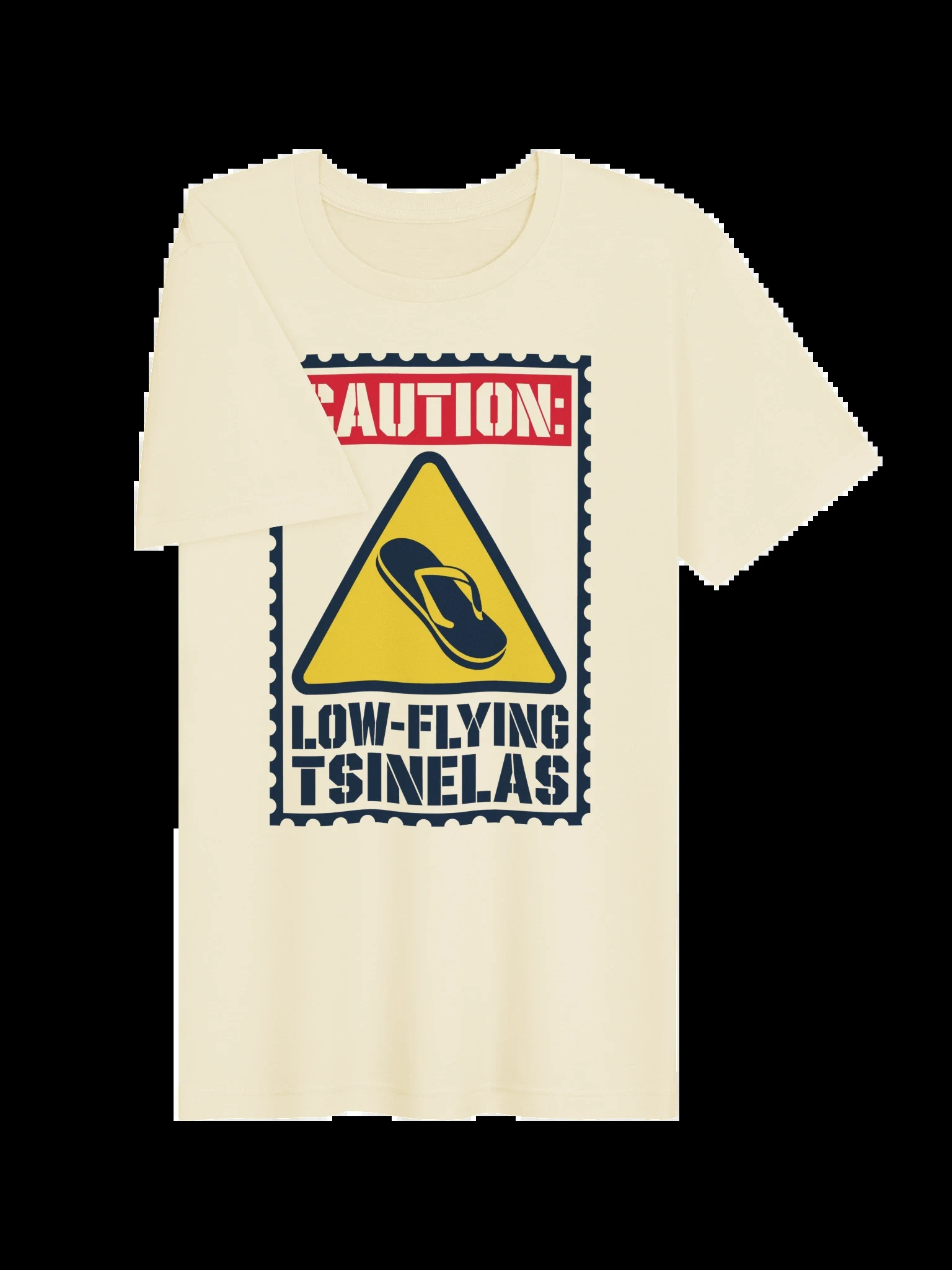 Caution: Low-flying Tsinelas (Tee), Kapwa, view 7