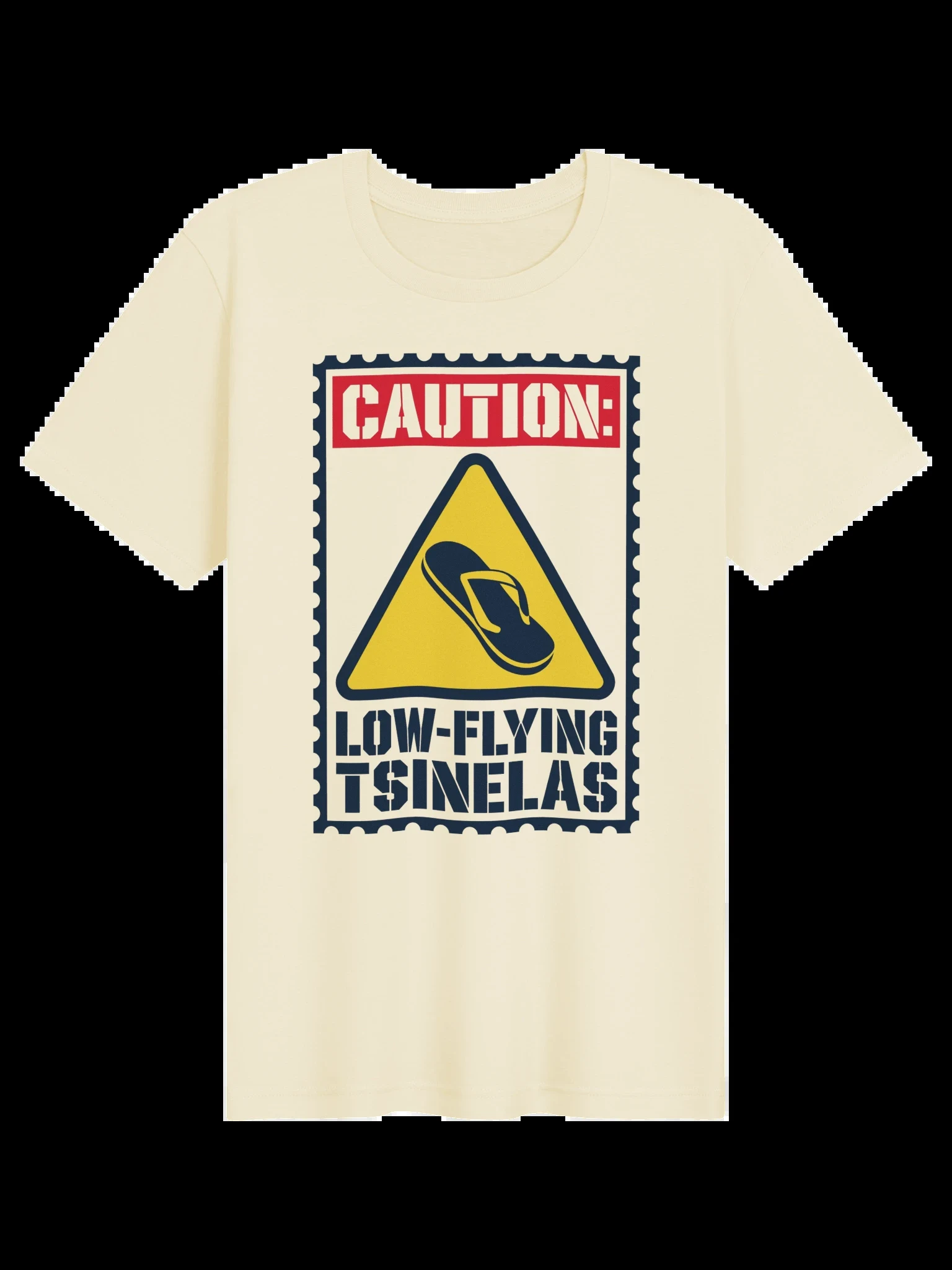 Caution: Low-flying Tsinelas (Tee), Kapwa, view 5