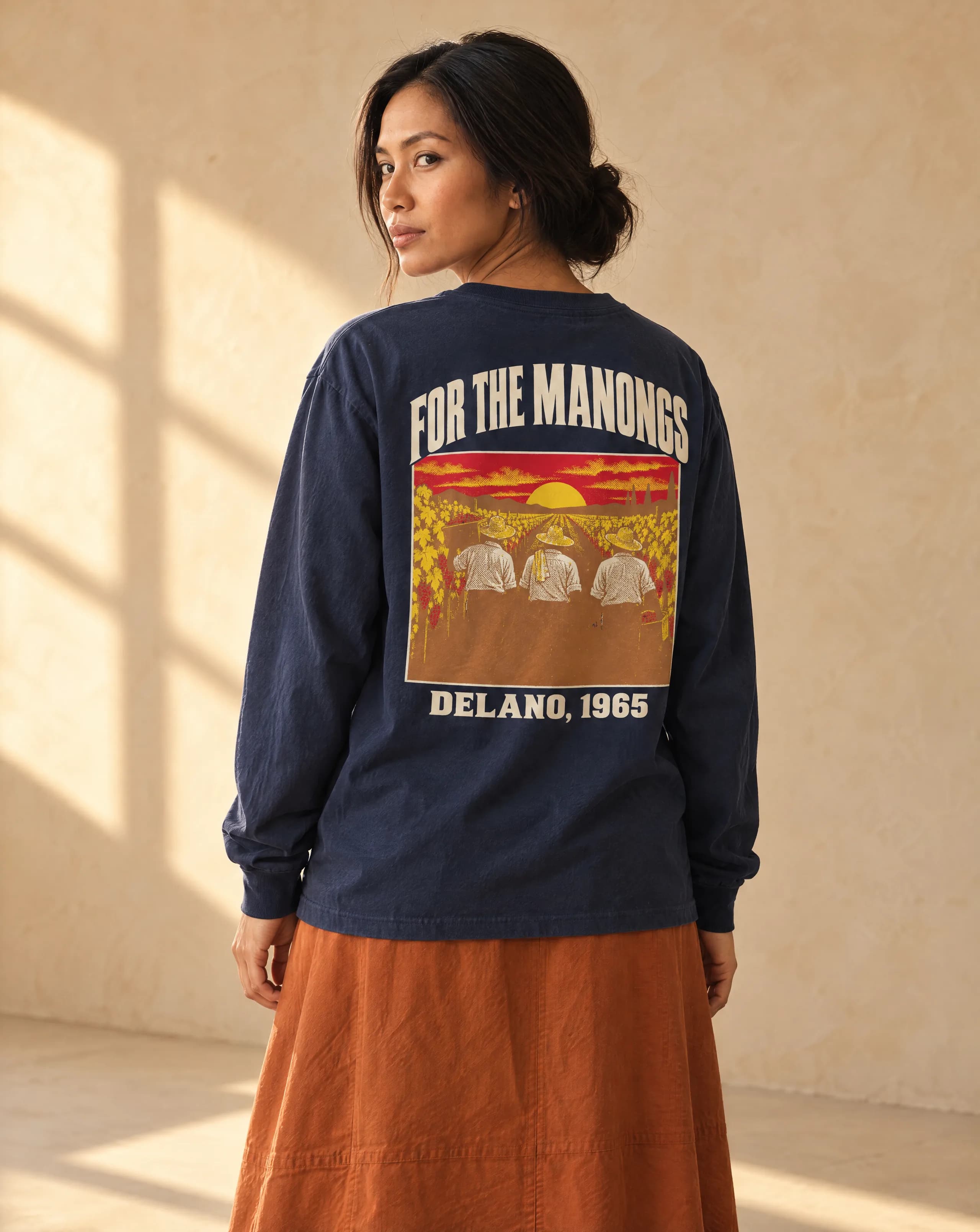 For the Manongs (Long Sleeve), Kapwa, view 3